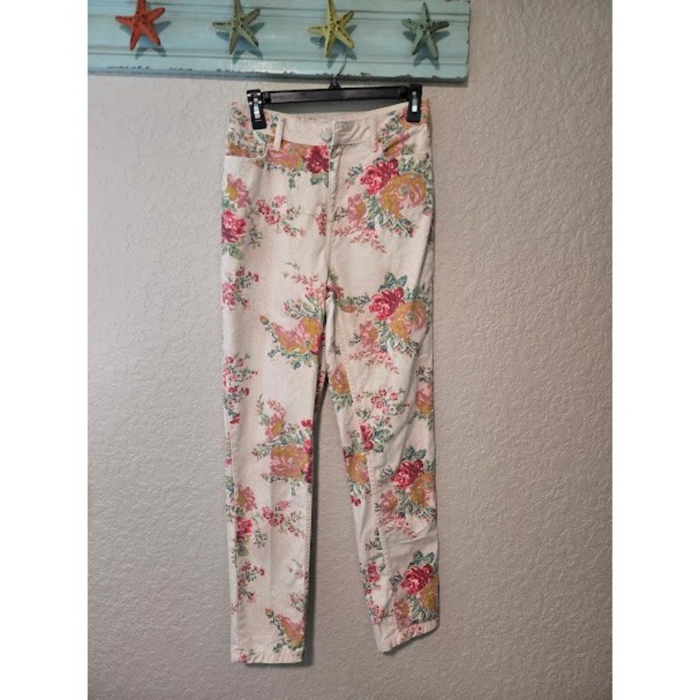 BDG Floral Skinny Jeans